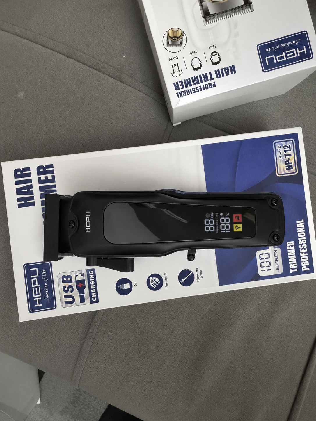 ✂️ Tondeuse Professionnelle HEPU HP-T12