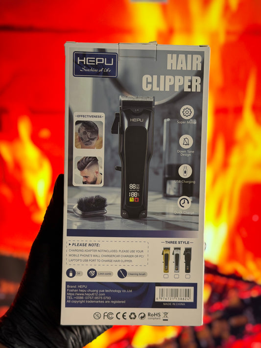 ✂️ Tondeuse Professionnelle HEPU HP-T12