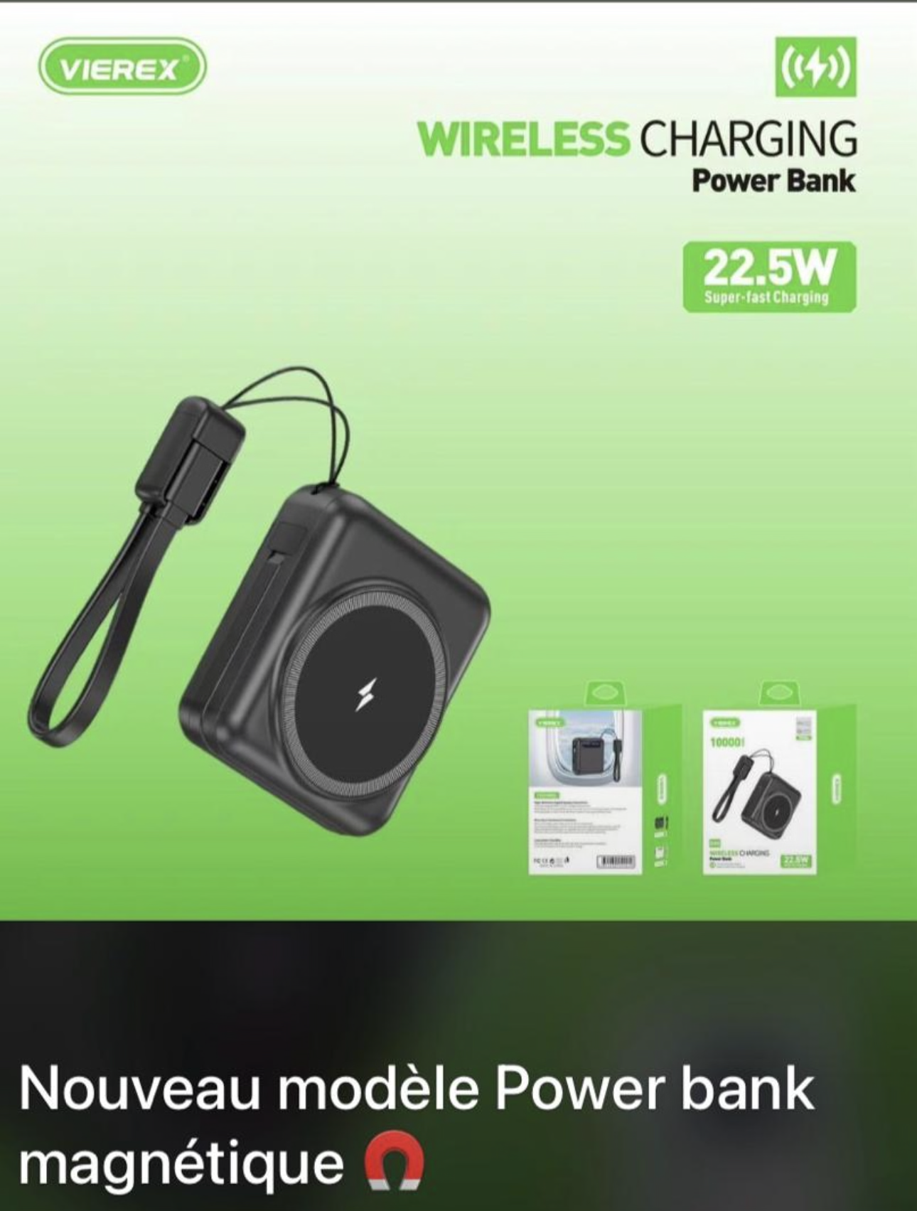 Power bank MagSafe
