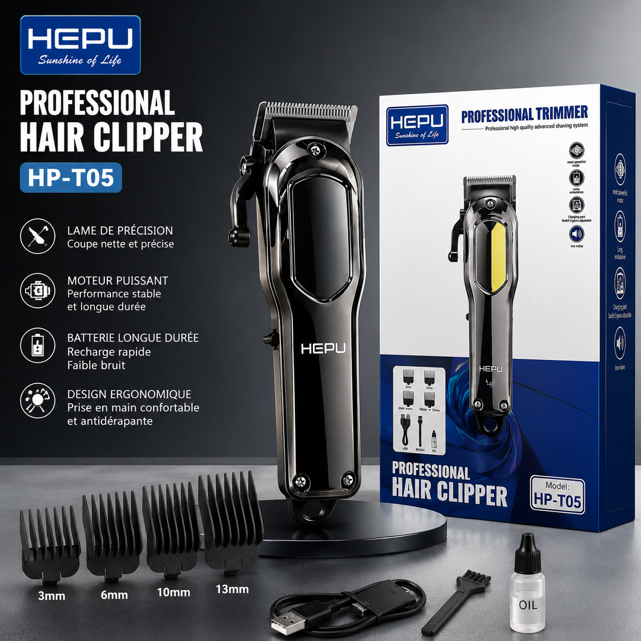 Tondeuse Hepu T05